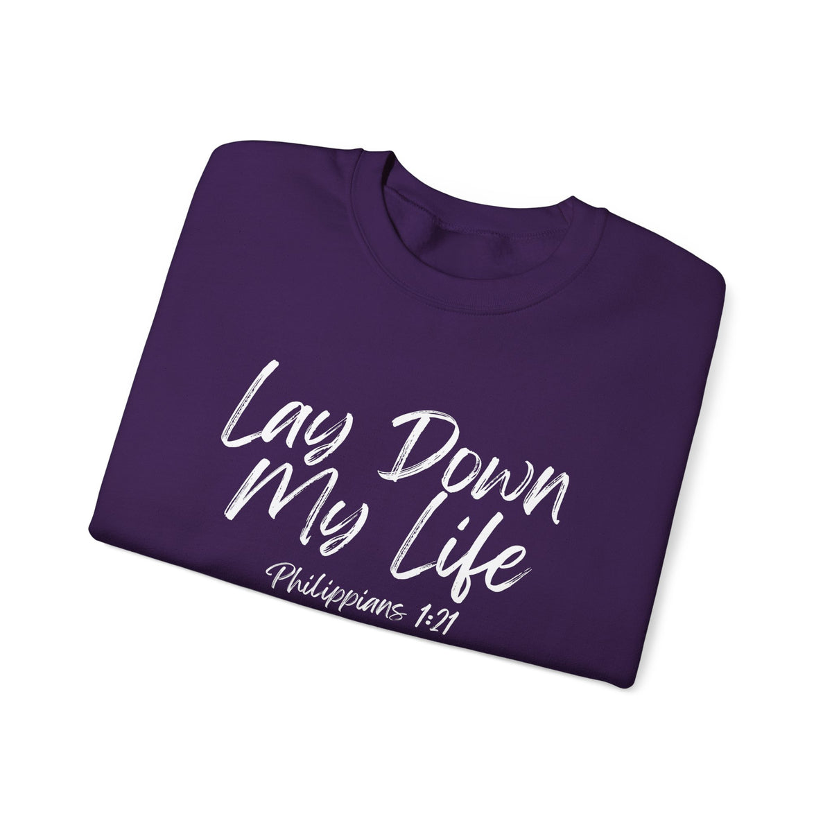Lay Down My Life- Unisex Heavy Blend™ Crewneck Sweatshirt