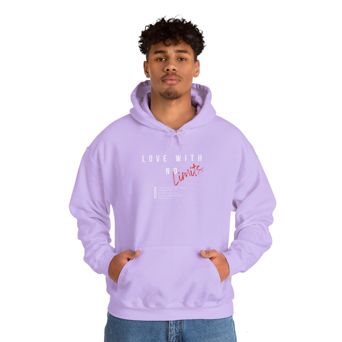Love With No Limits- Unisex Heavy Blend™ Hooded Sweatshirt