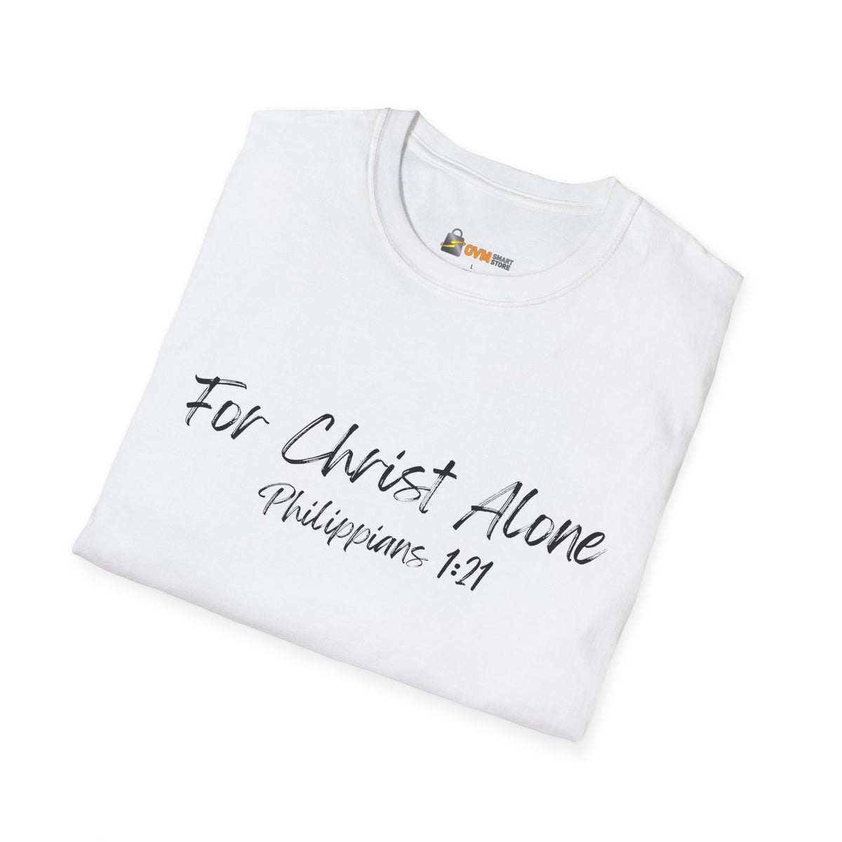 For Christ Alone- Unisex Softstyle T-Shirt