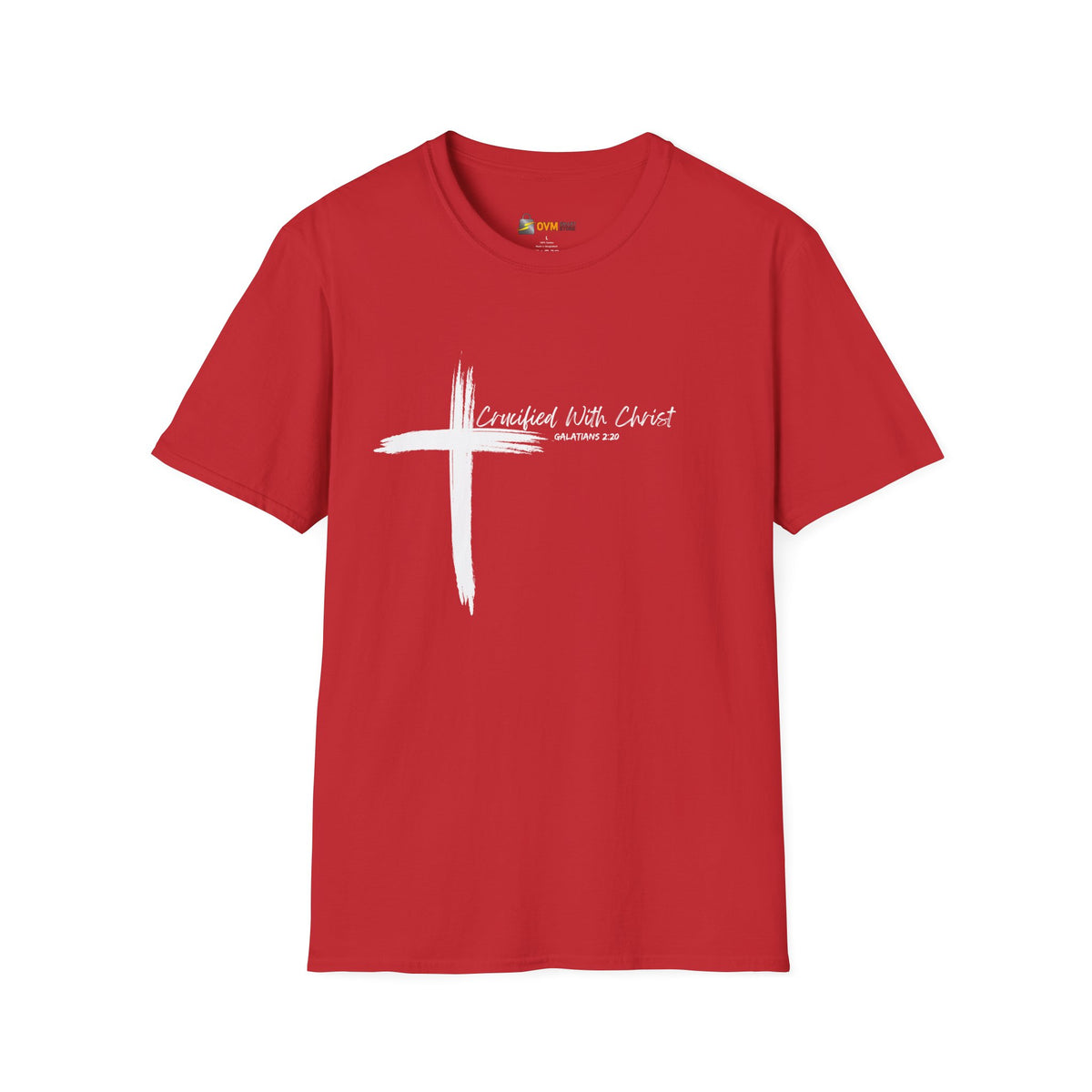 Crucified With Christ Ver.2- Unisex Softstyle T-Shirt
