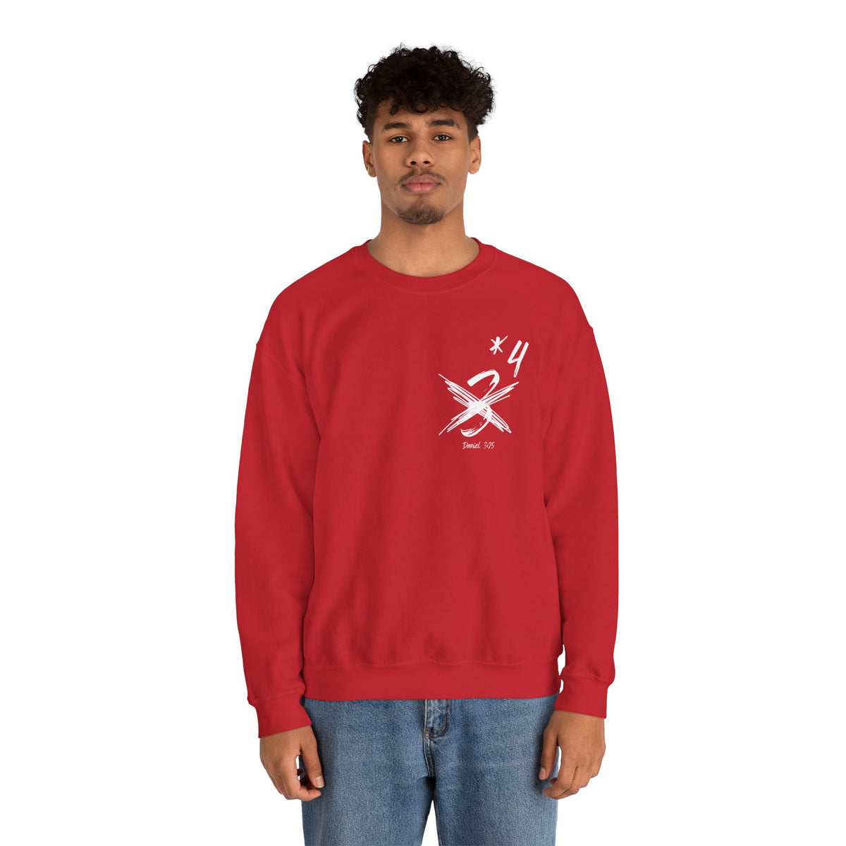 Not Just Three- Unisex Heavy Blend™ Crewneck Sweatshirt