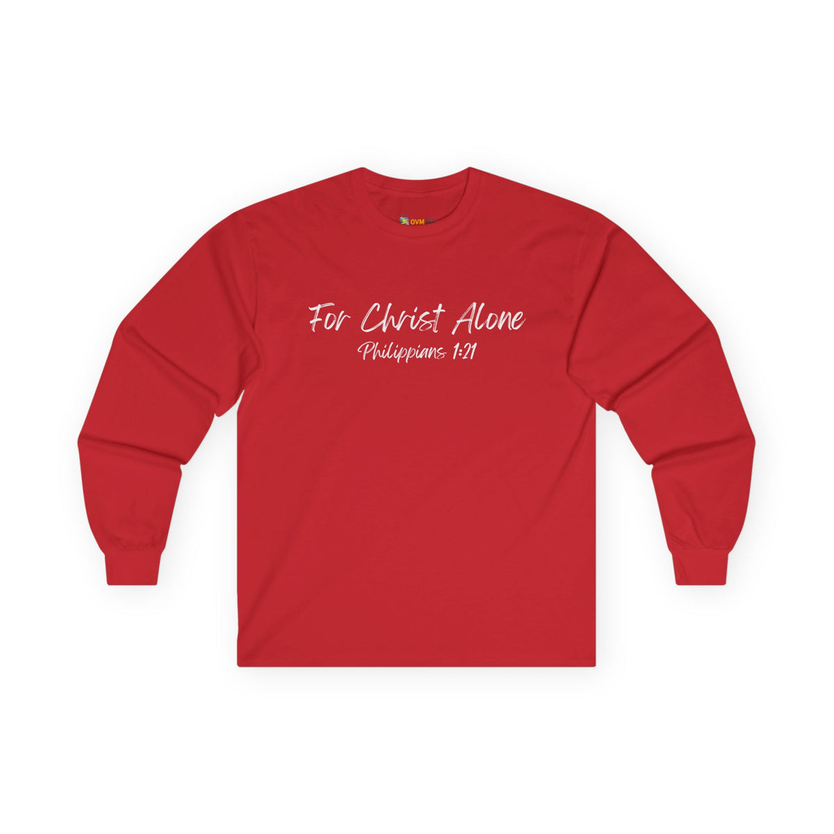 For Christ Alone- Unisex Ultra Cotton Long Sleeve Tee
