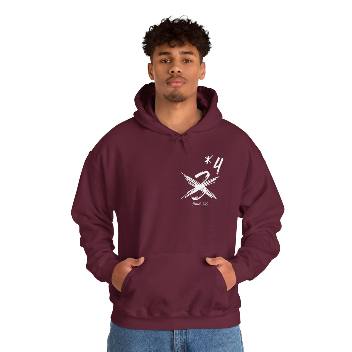 Not Just Three- Unisex Heavy Blend™ Hooded Sweatshirt