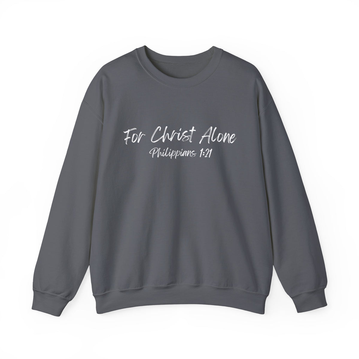 For Christ Alone- Unisex Heavy Blend™ Crewneck Sweatshirt