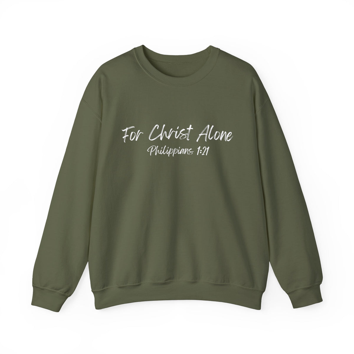 For Christ Alone- Unisex Heavy Blend™ Crewneck Sweatshirt