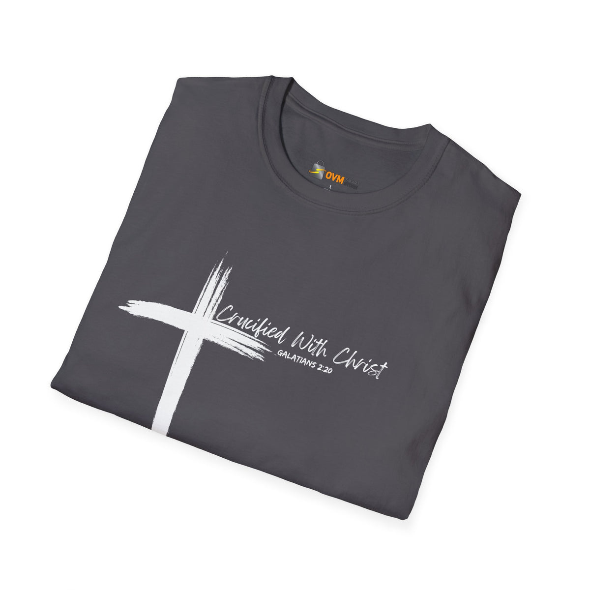 Crucified With Christ Ver.2- Unisex Softstyle T-Shirt