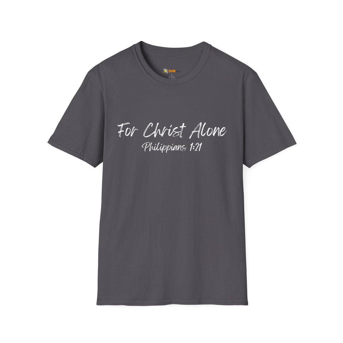 For Christ Alone- Unisex Softstyle T-Shirt