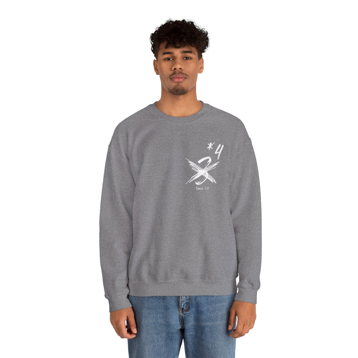 Not Just Three- Unisex Heavy Blend™ Crewneck Sweatshirt