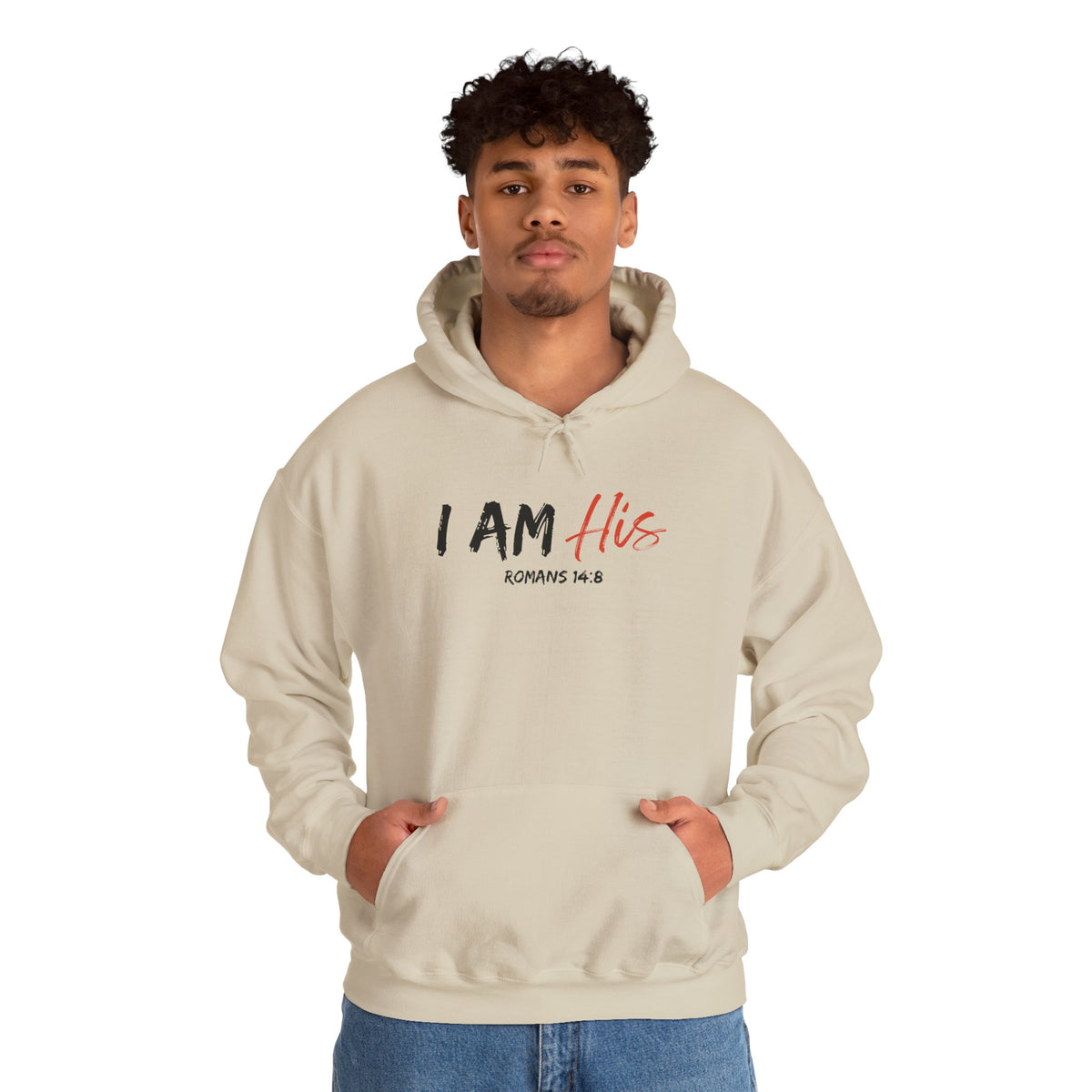 I Am His- Unisex Heavy Blend™ Hooded Sweatshirt