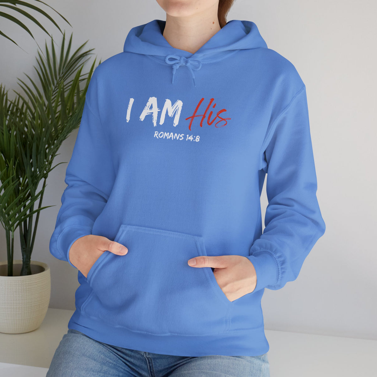 I Am His- Unisex Heavy Blend™ Hooded Sweatshirt