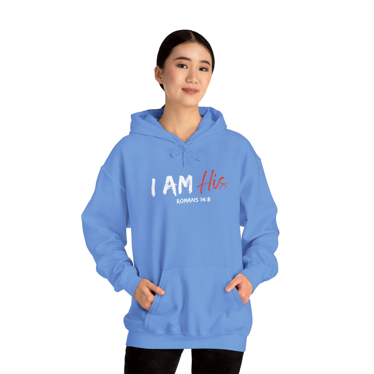 I Am His- Unisex Heavy Blend™ Hooded Sweatshirt
