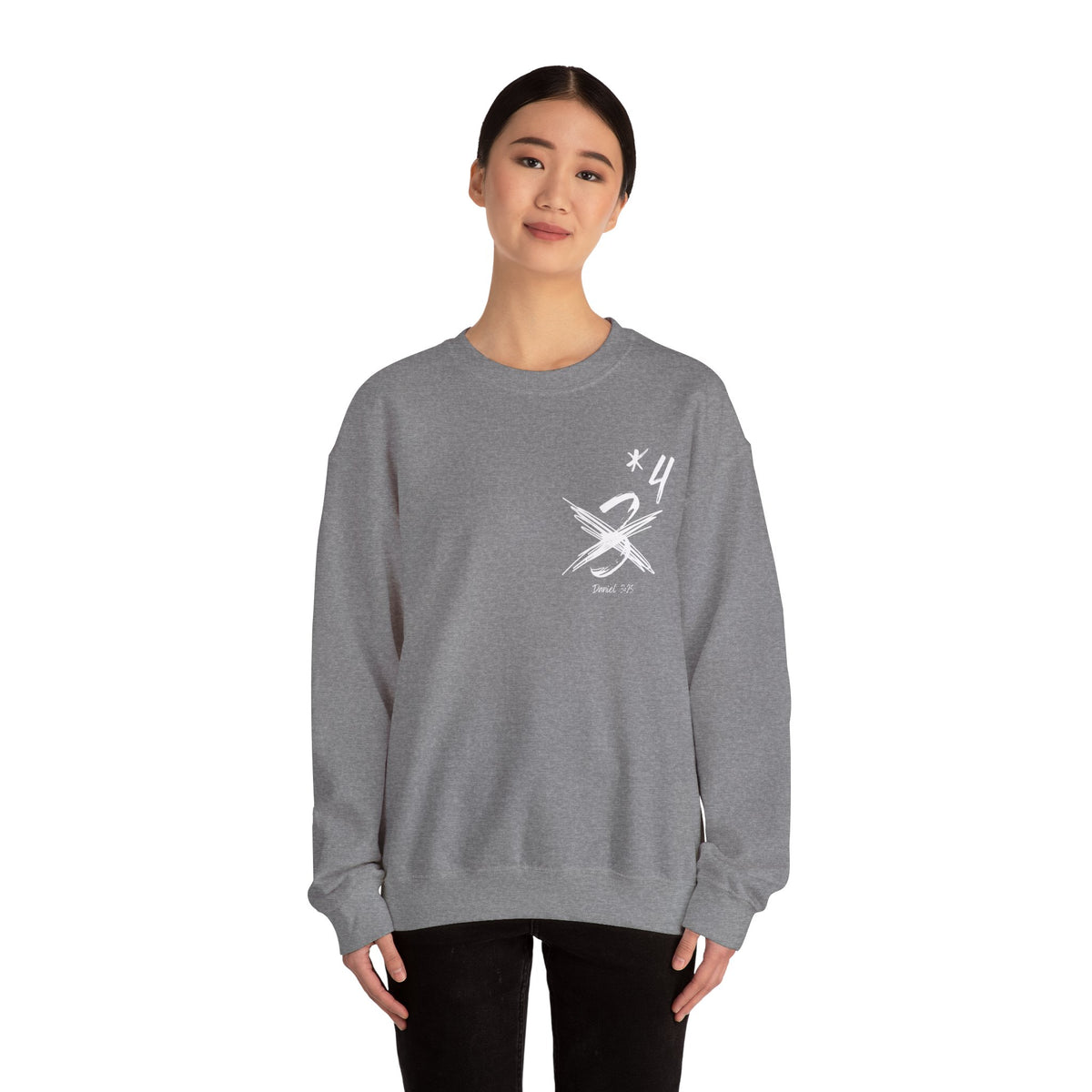 Not Just Three- Unisex Heavy Blend™ Crewneck Sweatshirt