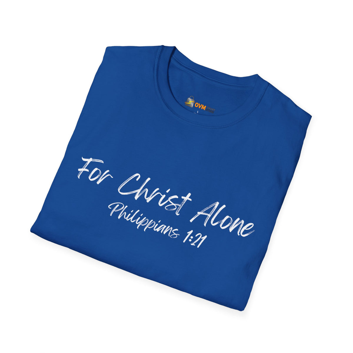 For Christ Alone- Unisex Softstyle T-Shirt