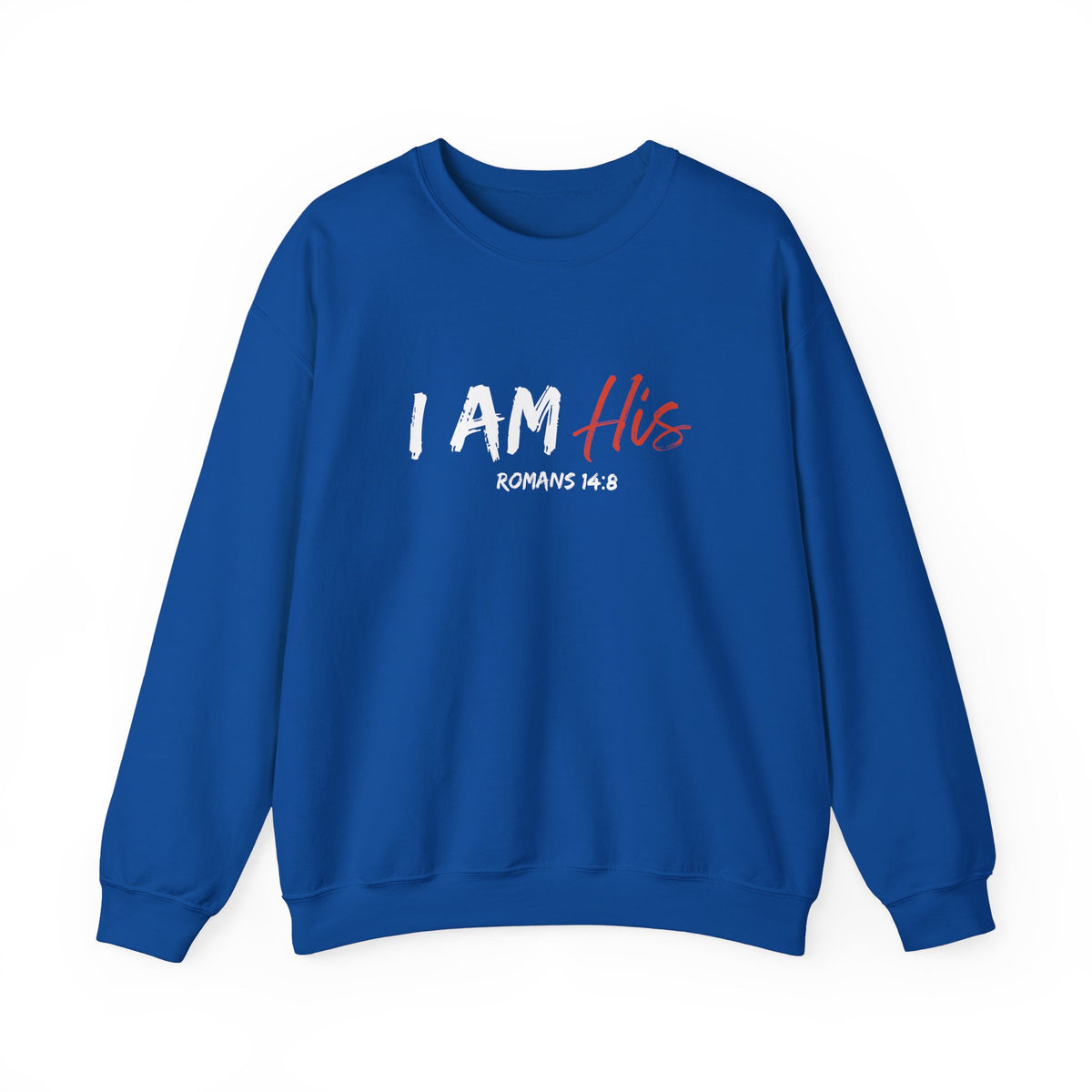 I Am His- Unisex Heavy Blend™ Crewneck Sweatshirt