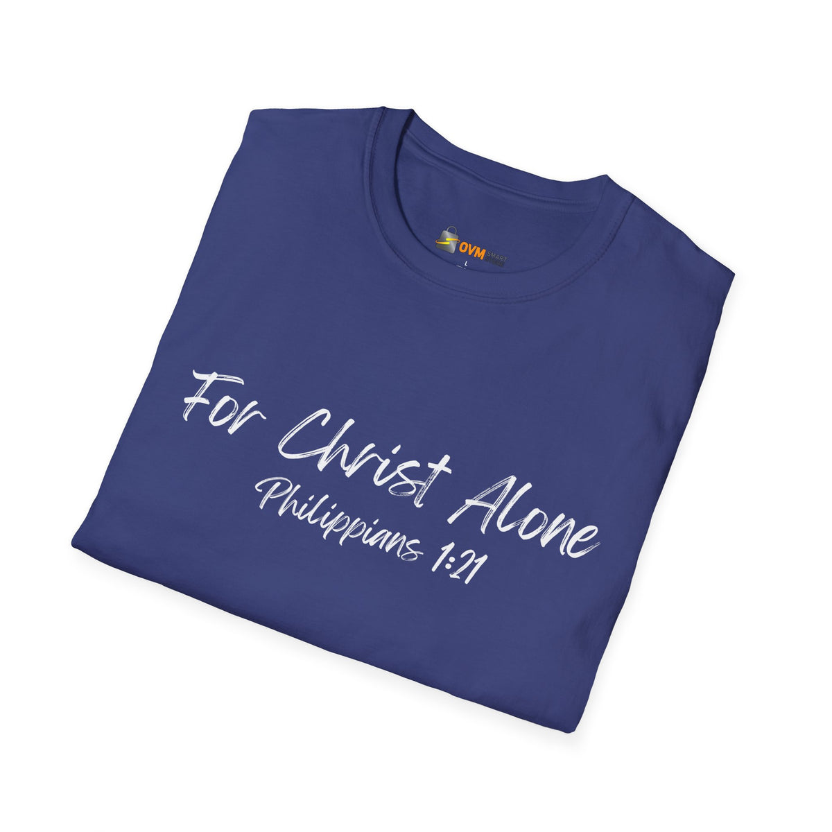 For Christ Alone- Unisex Softstyle T-Shirt