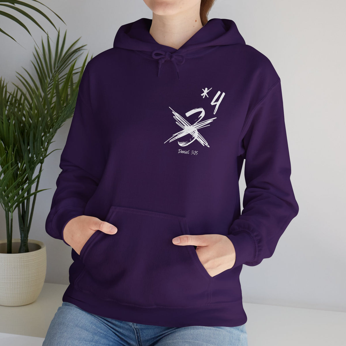 Not Just Three- Unisex Heavy Blend™ Hooded Sweatshirt