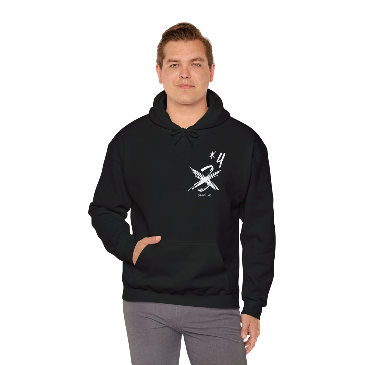 Not Just Three- Unisex Heavy Blend™ Hooded Sweatshirt