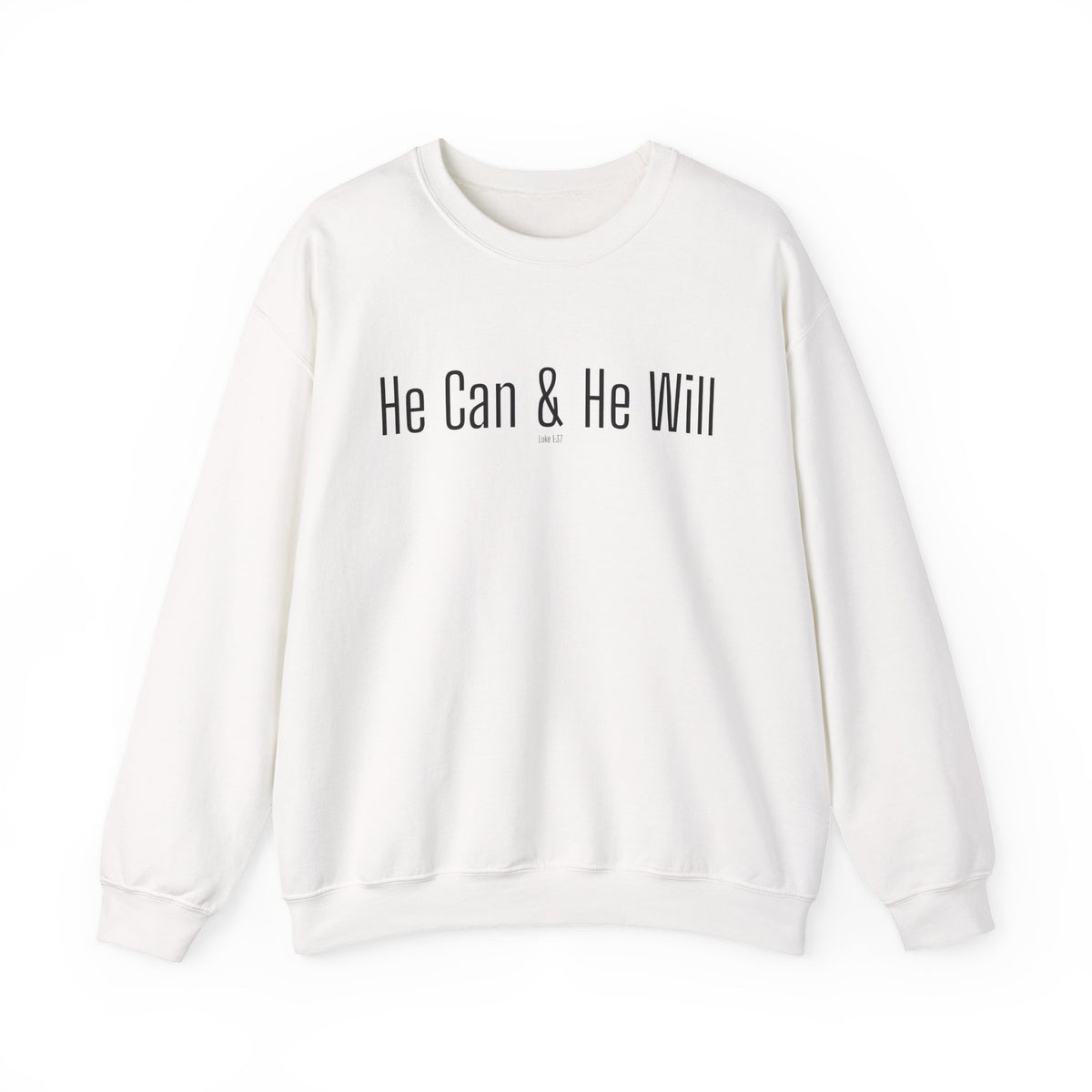 He Can & He Will | Men's Heavy Blend™ Crewneck Sweatshirt