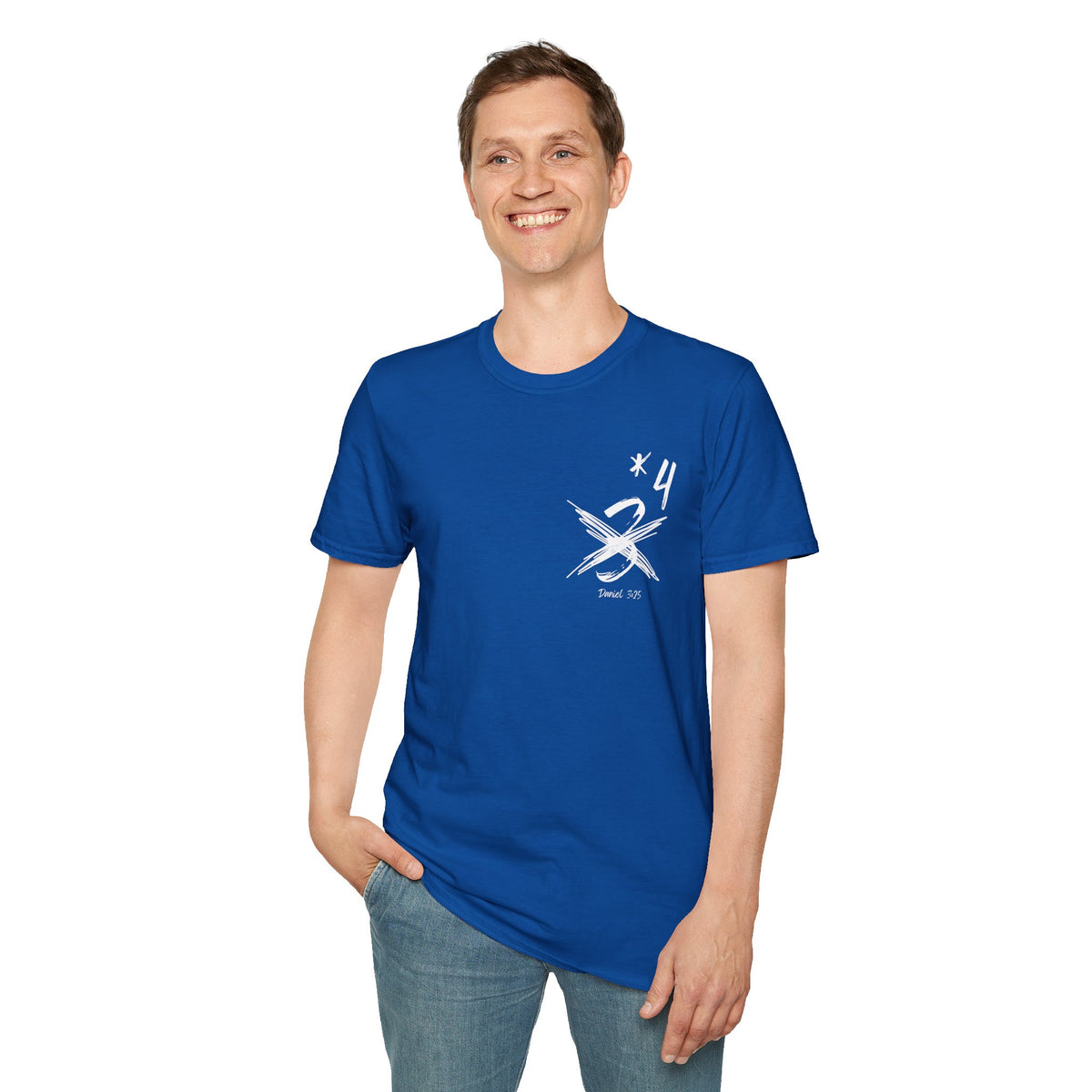 Not Just Three- Unisex Softstyle T-Shirt