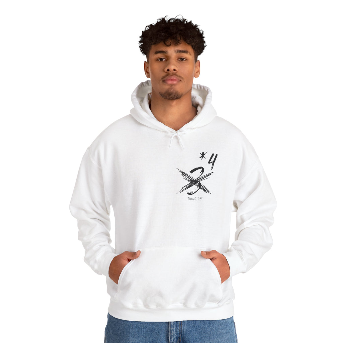 Not Just Three- Unisex Heavy Blend™ Hooded Sweatshirt