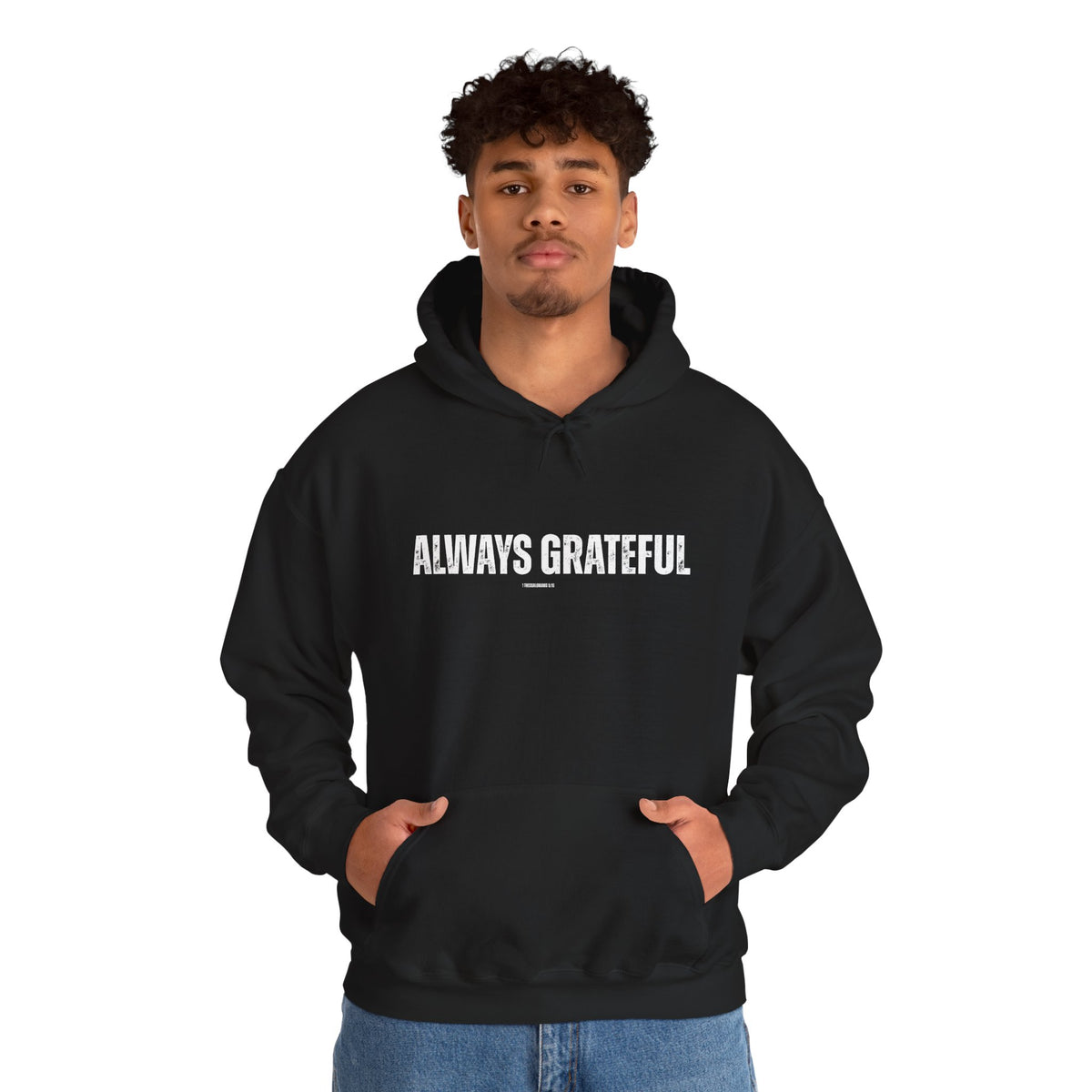 Always Grateful | Men's Heavy Blend™ Hooded Sweatshirt