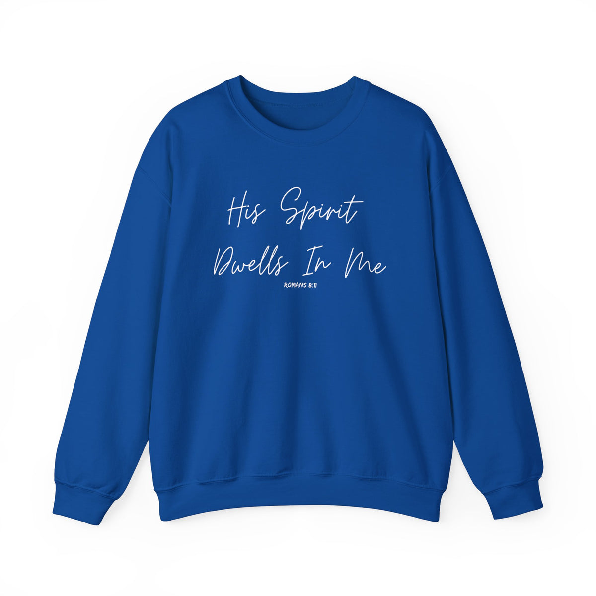 His Spirit Dwells In Me- Unisex Heavy Blend™ Crewneck Sweatshirt