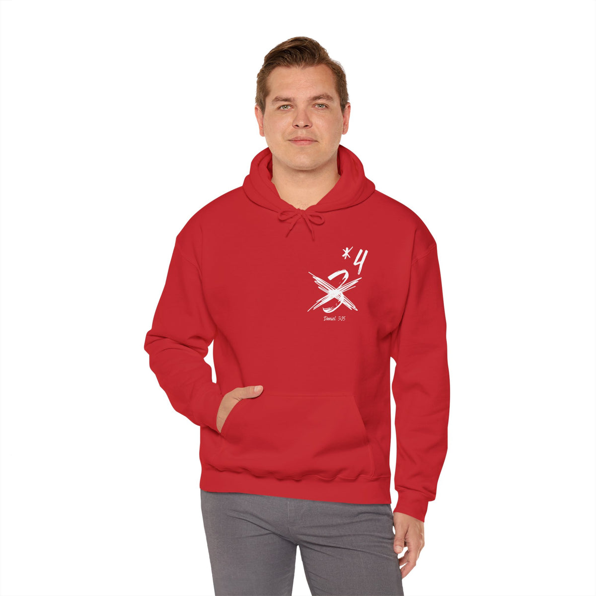 Not Just Three- Unisex Heavy Blend™ Hooded Sweatshirt