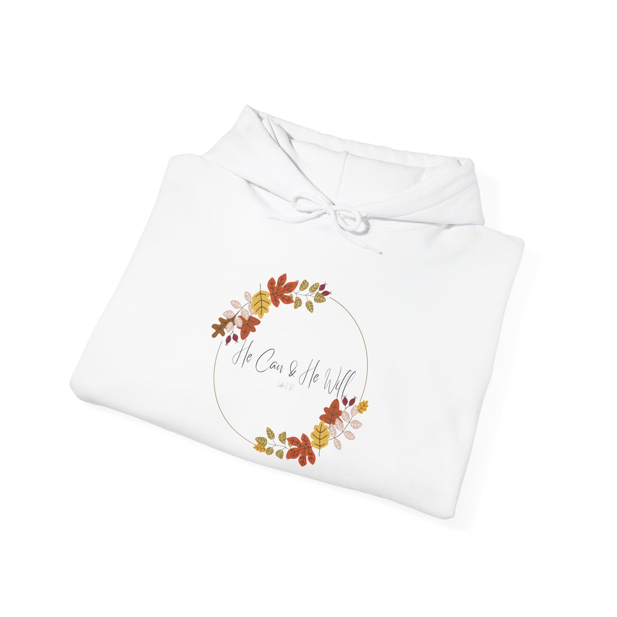 He Can & He Will | Laides' Heavy Blend™ Hooded Sweatshirt