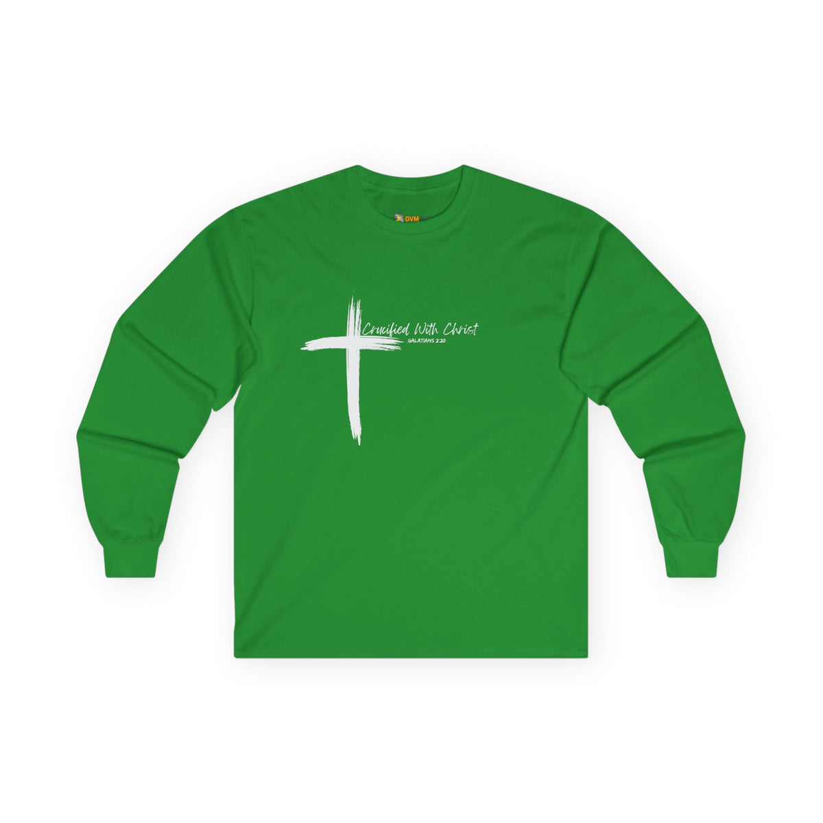 Crucified With Christ Ver.2- Faith-Inspired Unisex Long Sleeve Tee