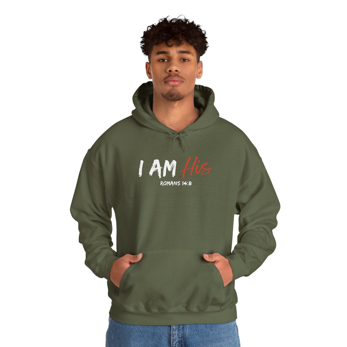 I Am His- Unisex Heavy Blend™ Hooded Sweatshirt