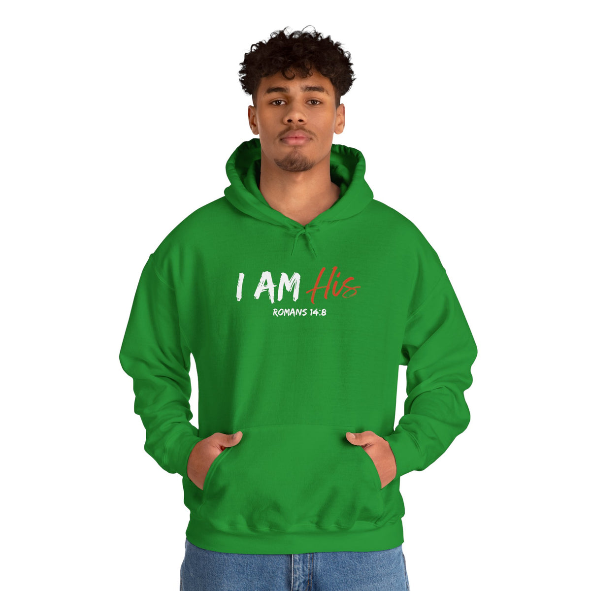 I Am His- Unisex Heavy Blend™ Hooded Sweatshirt