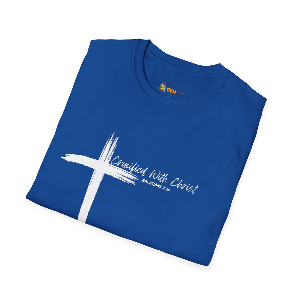 Crucified With Christ Ver.2- Unisex Softstyle T-Shirt