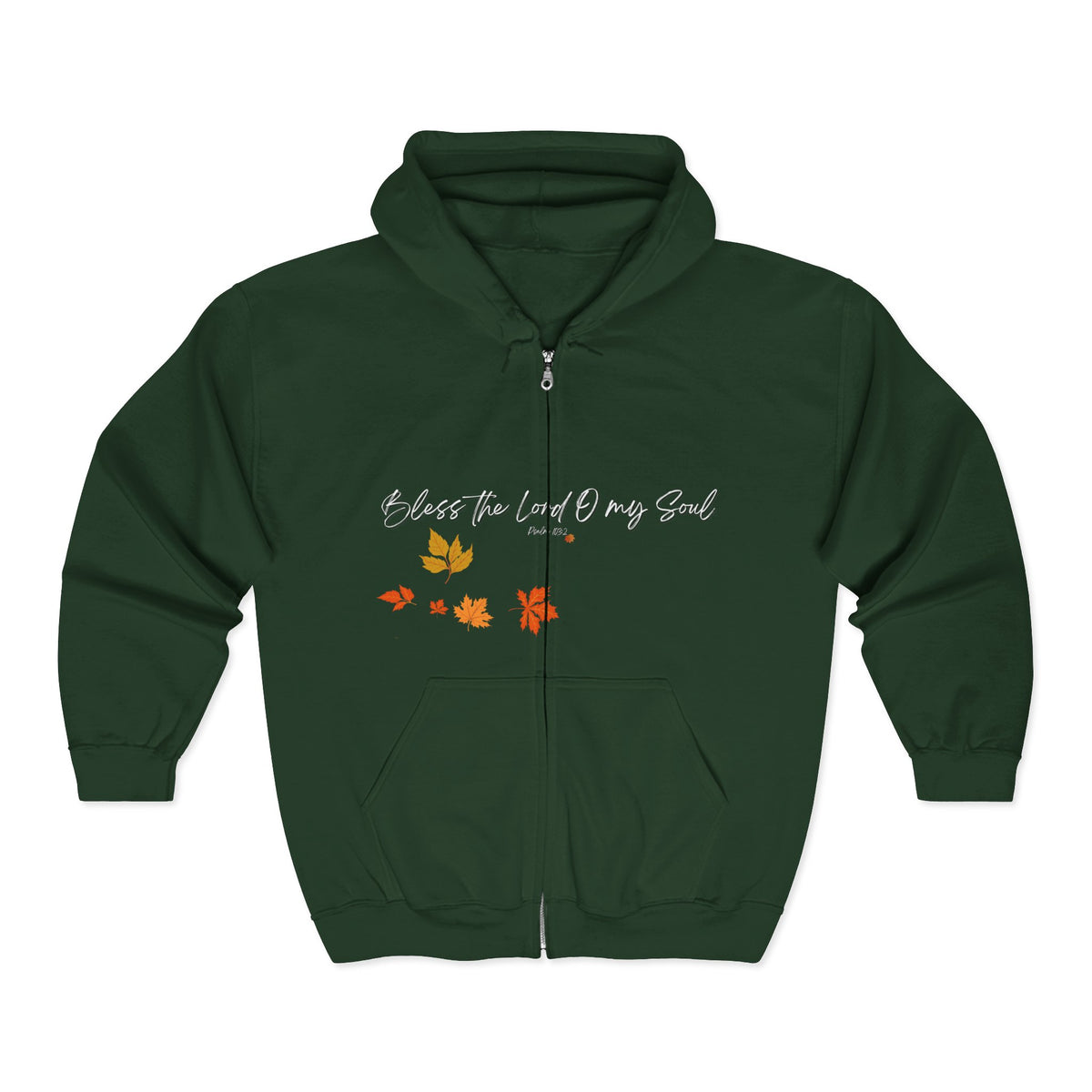 Bless The Lord O My Soul Ver. 2 | Ladies' Heavy Blend™ Full Zip Hooded Sweatshirt