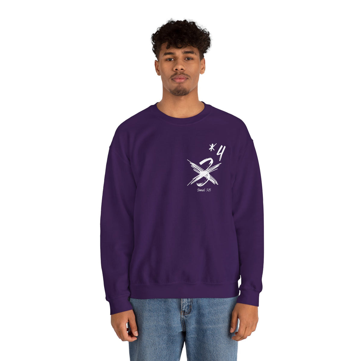 Not Just Three- Unisex Heavy Blend™ Crewneck Sweatshirt