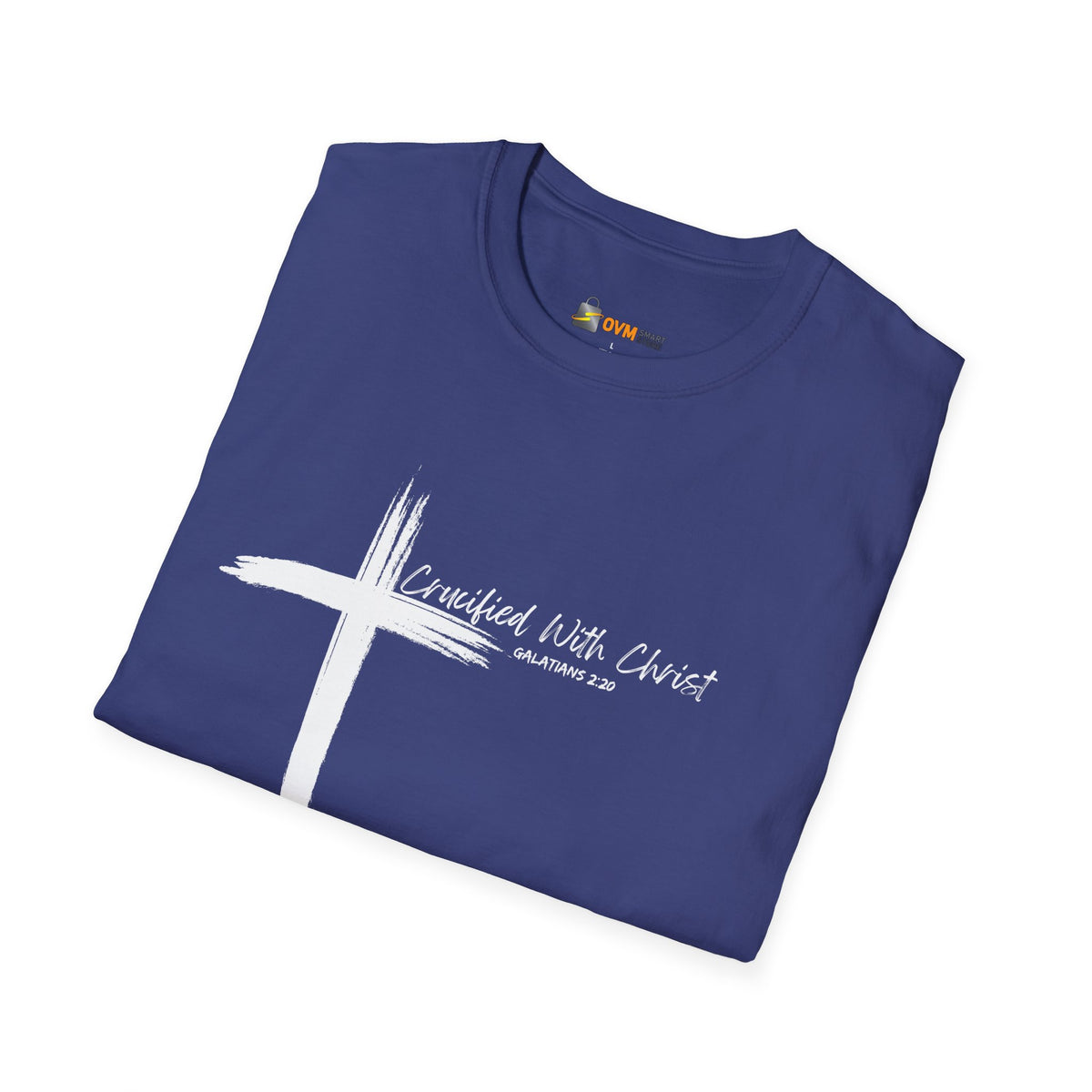 Crucified With Christ Ver.2- Unisex Softstyle T-Shirt