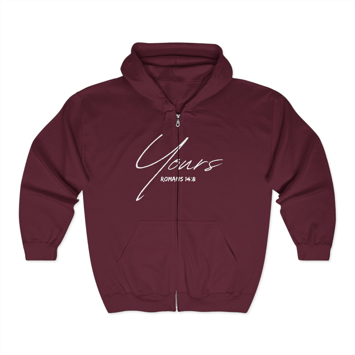 Yours | Unisex Heavy Blend™ Full Zip Hooded Sweatshirt