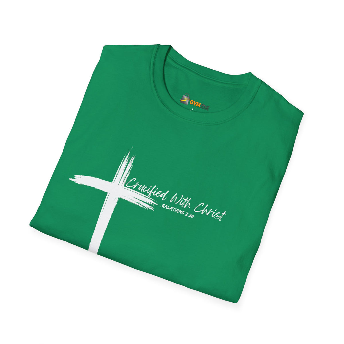 Crucified With Christ Ver.2- Unisex Softstyle T-Shirt