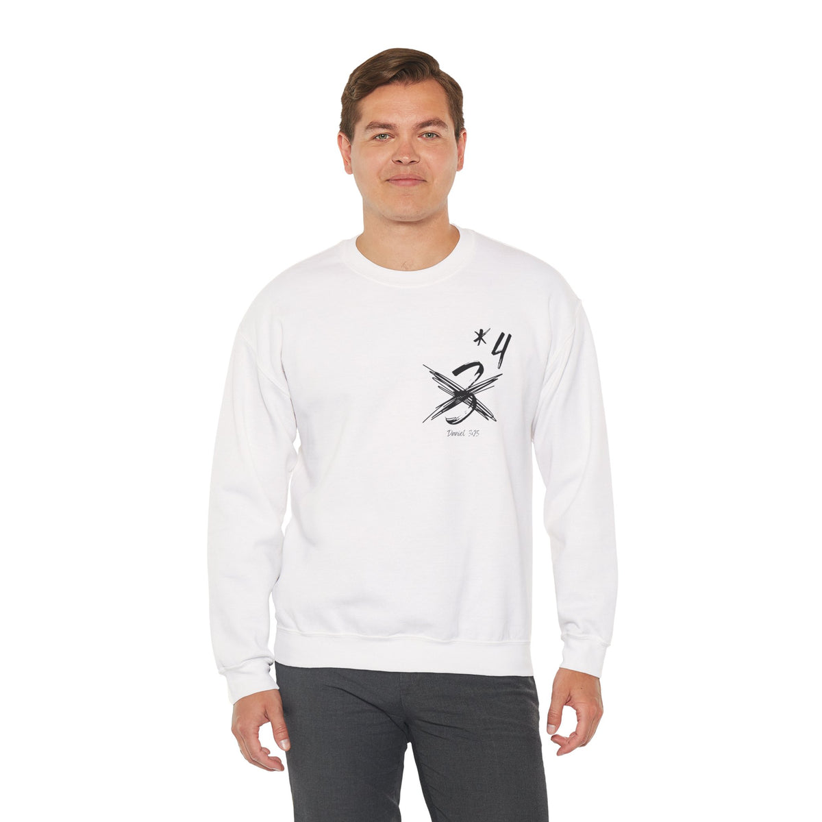 Not Just Three- Unisex Heavy Blend™ Crewneck Sweatshirt