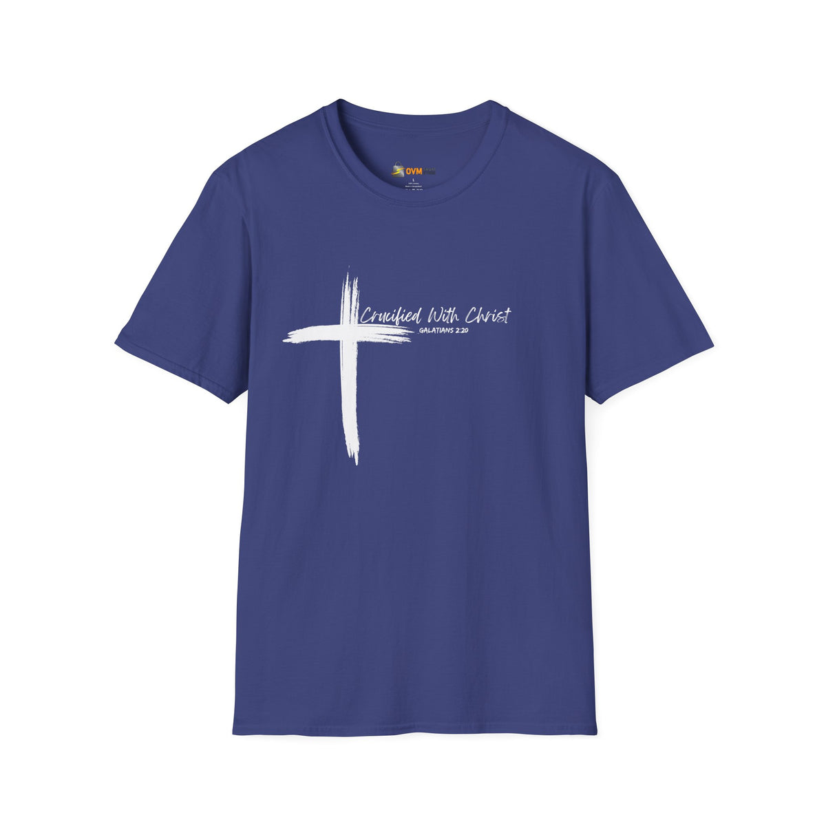 Crucified With Christ Ver.2- Unisex Softstyle T-Shirt