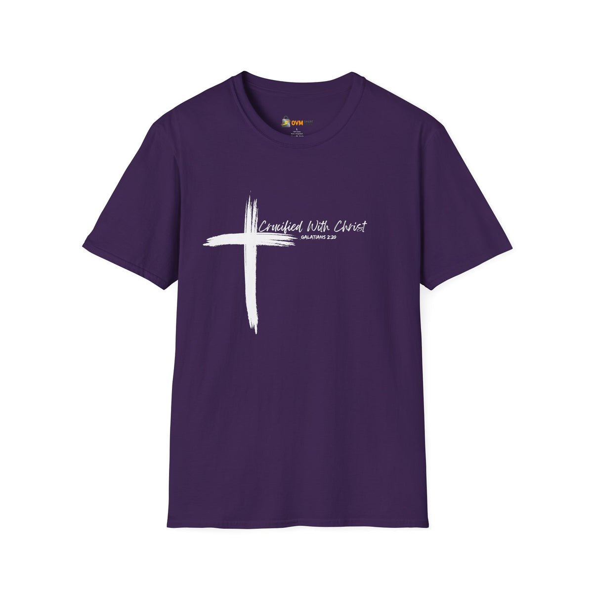Crucified With Christ Ver.2- Unisex Softstyle T-Shirt