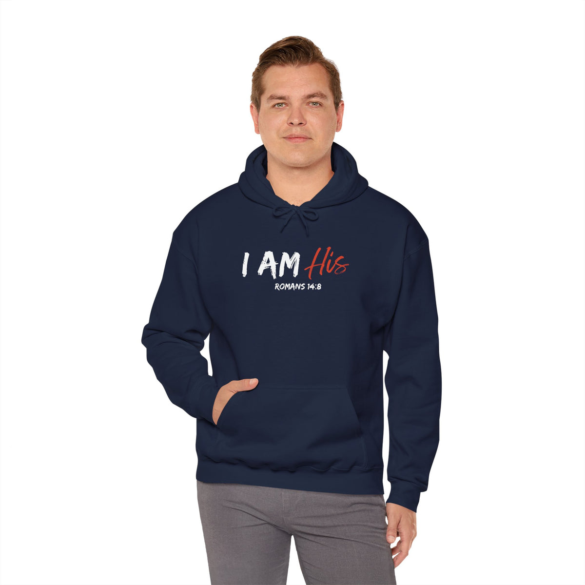I Am His- Unisex Heavy Blend™ Hooded Sweatshirt