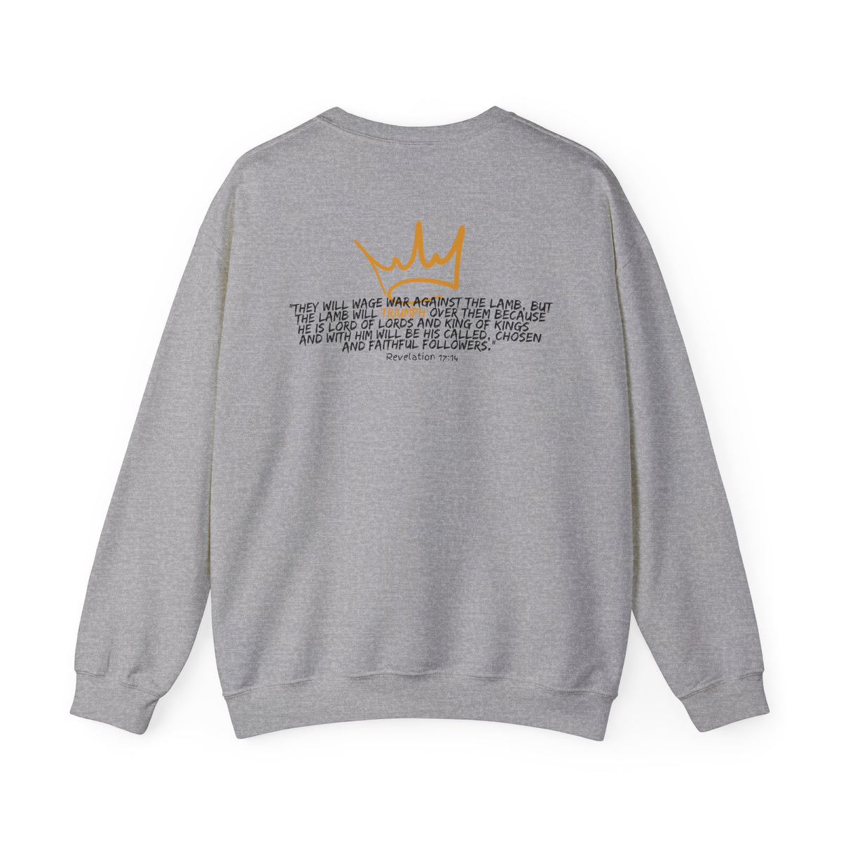 The Lamb Will Triumph Ver.2- Unisex Heavy Blend™ Crewneck Sweatshirt