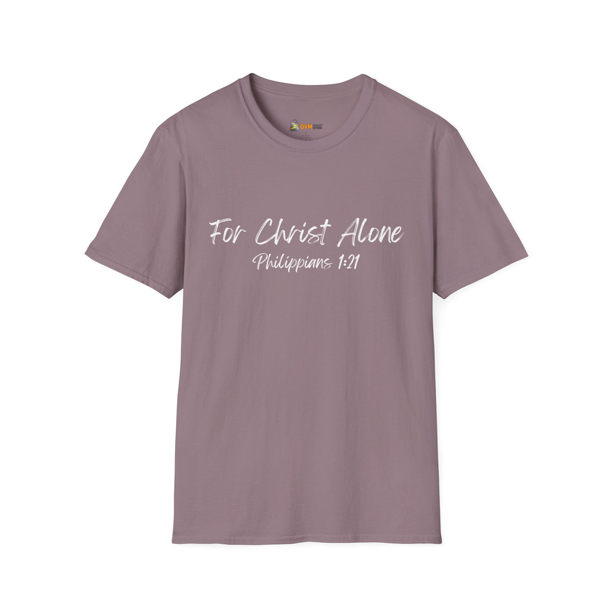 For Christ Alone- Unisex Softstyle T-Shirt