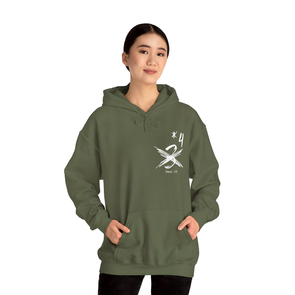 Not Just Three- Unisex Heavy Blend™ Hooded Sweatshirt