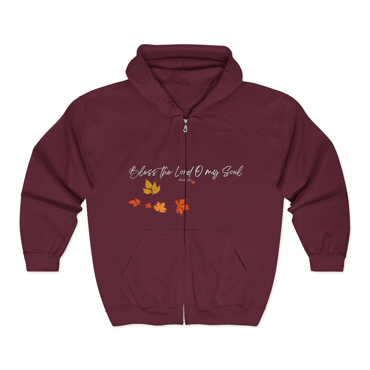 Bless The Lord O My Soul Ver. 2 | Ladies' Heavy Blend™ Full Zip Hooded Sweatshirt