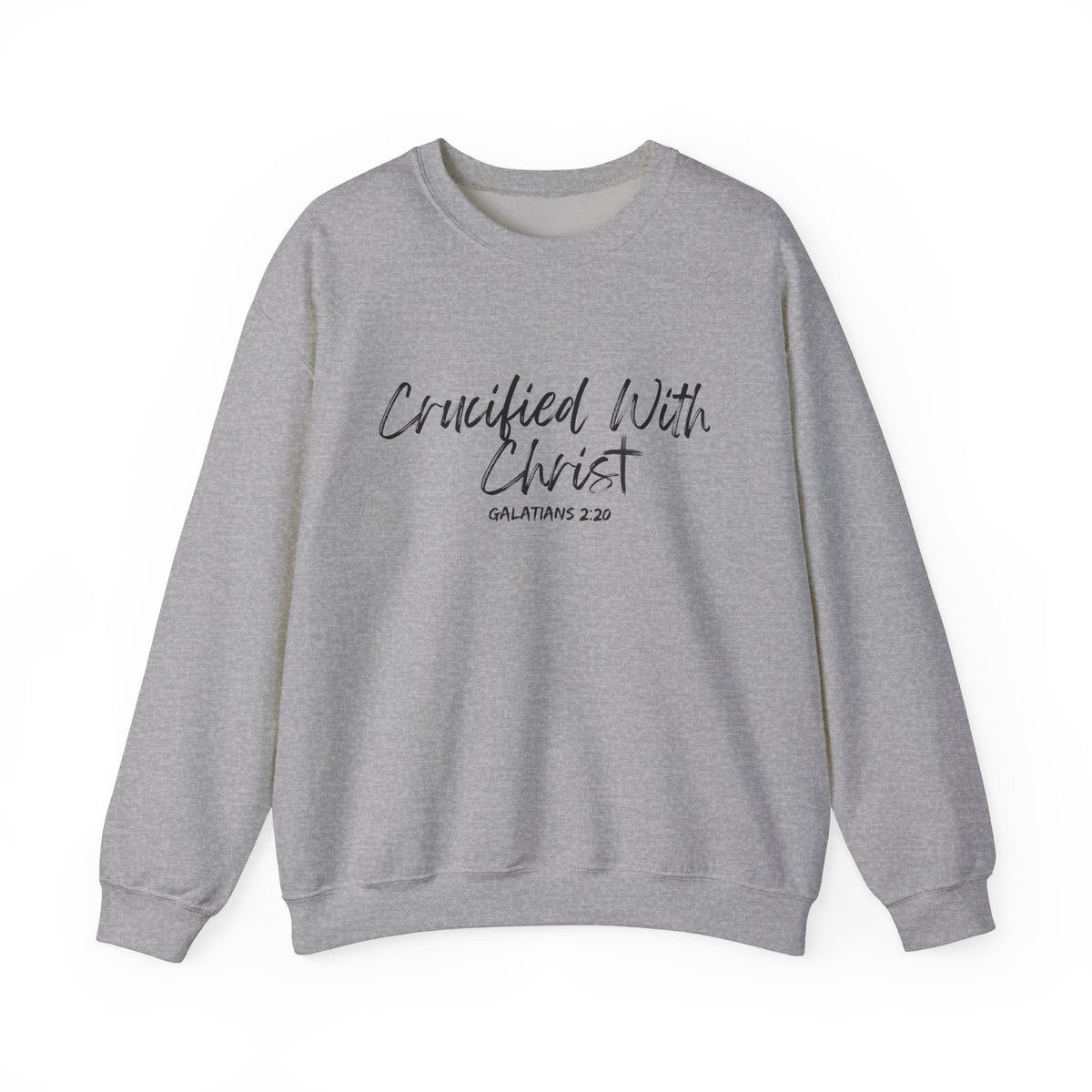 Crucified With Christ- Unisex Heavy Blend™ Crewneck Sweatshirt
