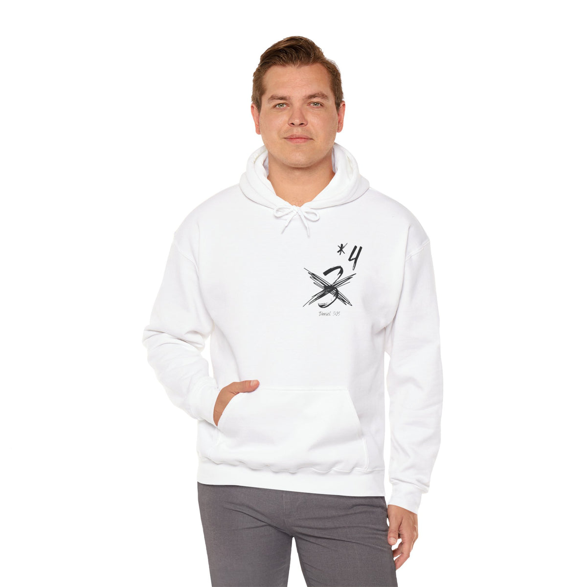 Not Just Three- Unisex Heavy Blend™ Hooded Sweatshirt