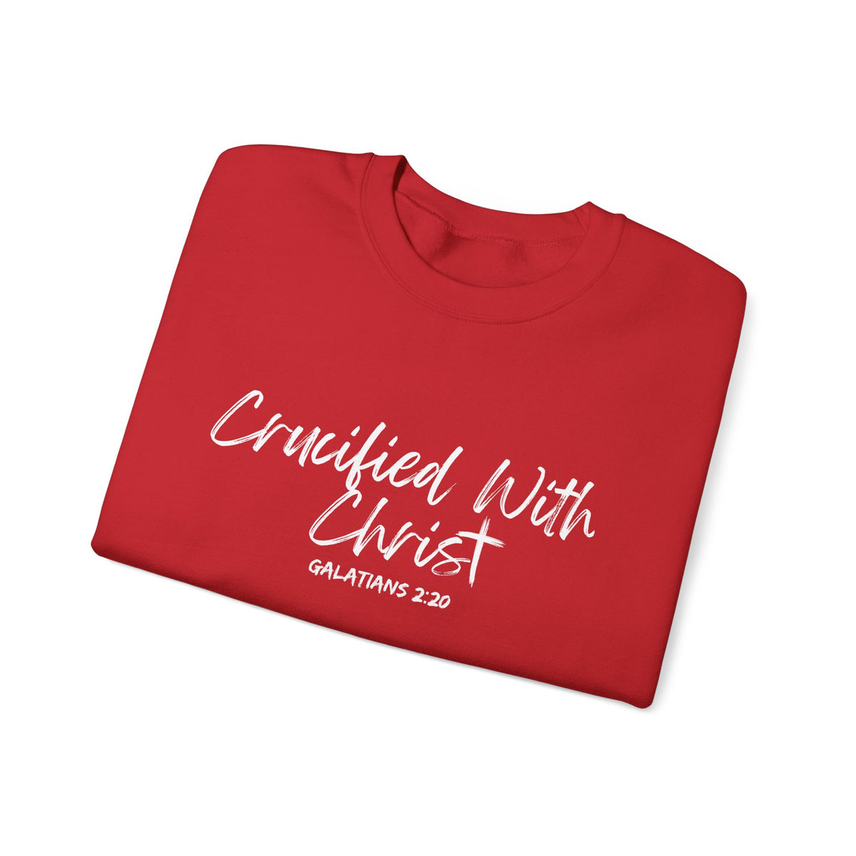 Crucified With Christ- Unisex Heavy Blend™ Crewneck Sweatshirt