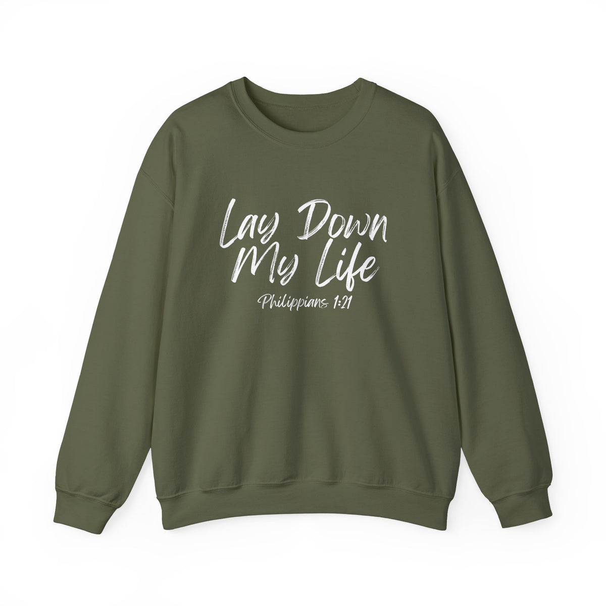 Lay Down My Life- Unisex Heavy Blend™ Crewneck Sweatshirt