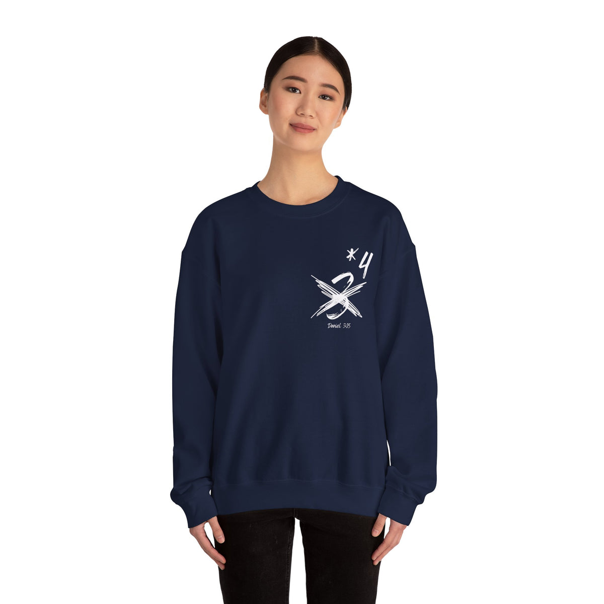 Not Just Three- Unisex Heavy Blend™ Crewneck Sweatshirt